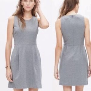 MADEWELL heather gray sleeveless verse dress